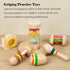 Toddler Musical Instruments, Wooden Percussion Instruments Toys, Eco-Friendly Rattle Music Set for Kids Boys Girls - Preschool Early Educational M...