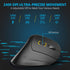 iClever Ergonomic Mouse, WM101 Wireless Vertical Mouse 6 Buttons with Adjustable DPI 1000/1600/2000/2400 Comfortable 2.4G Optical Ergo Mouse for L...