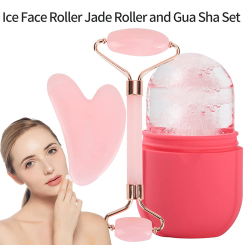 Facial Skincare Ice Roller Mold-Ice Roller for Face and Eye?Beauty Cube Brighten Skin &Enhance Natural Glow &Remove Fine Lines?Facial Beauty Ice R...