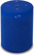 iLive Electronics Waterproof Fabric Wireless Speaker, 2.56 x 2.56 x 3.4 Inches, Built-in Rechargeable Battery, Blue (ISBW108BU)...