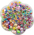 Chenkou Craft 3000PCS 1 Box 7 Sizes (2.5/3/4/5/6/8/10mm) Round Flatback Imitation Half Pearls Bead Loose Beads Gem (Half Ball/Bright Color)...