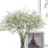 Artificial Flowers 9Pcs 21" Baby Breath/Gypsophila Fake Silk Plants Wedding Party Decoration Real Touch Flowers DIY Home Garden, White...