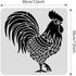 BENECREAT Large Rooster Pattern Plastic Painting Stencils, 12x12inch Farm Animals Poultry Drawing Template for Painting on Floors, Walls, Doors, T...
