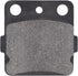 MOTOKU Front & Rear Brake Pads for Sportrax 300EX 400EX TRX250X TRX400X ATC 250R 200X for Yamaha Raptor 350 660...
