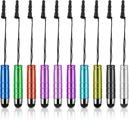 Stylus Pens for Touch Screens, 10PCS Short Stylus Pen Sets Mini Stylus Touch Pen for Tablets, Smartphones, Mobile Phone All Universal Touchscreen ...