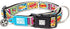 Max & Molly Comic Cartoon Dog Collar with Safety QR Code Dog Tag - Soft, Adjustable, & Waterproof Collar, Cute Summer Themed Designs for both Girl...