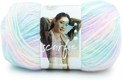 Lion Brand Yarn Scarfie Lite Yarn, 1 Pack, Seaglass......