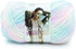 Lion Brand Yarn Scarfie Lite Yarn, 1 Pack, Seaglass......