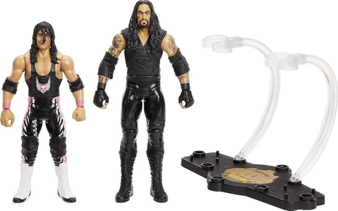 WWE Bret “Hit Man” Hart vs Undertaker Championship Showdown 2-Pack 6-inch Action Figures Friday Night Smackdown Battle Pack for Ages 6 Years Old &...