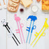 4 pcs kid chopsticks, Training Chopsticks for Toddler Beginners Baby Children , training chopsticks with animals....