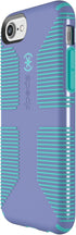 Speck Products CandyShell Grip iPhone SE (2022) Case| iPhone SE (2020)| iPhone 8| iPhone 7 - Wisteria Purple/Mykonos Blue...