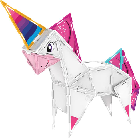 The Learning Journey Techno Tiles - Magical Unicorn | Construction Project with 100+ Building Pieces | STEM Projects for Kids Ages 5-10 | Engineer...