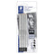 Mars Lumograph Charcoal Sketching Set, Set of 7, Assorted (100CSBK7A6)...