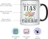 YouNique Designs Will You Be My Godmother Proposal Mug, 11 Ounces, La Madrina Gifts from Godchild, Godmother Gifts from Godchild (Black Handle)...