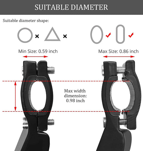 Bike Kickstand Kids- Adjustable Rear Side Aluminum Alloy Bicycle Stand Kickstand Fit for 16”18" 20" 22“Bike Kick Stand for Mountain Bike Road Bicy...