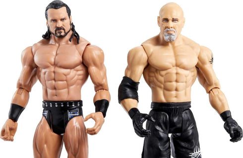 WWE Drew McIntyre vs Goldberg Championship Showdown 2-Pack 6-inch Action Figures Friday Night Smackdown Battle Pack for Ages 6 Years Old & Up...