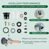 630-7755 Wall Hydrant Repair Kit Compatible With Mansfield Style 300, 400, 500 Series & for Prier 300, 400, and 408 Hydrants...