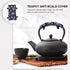 Pot Holders Teapot Handle Holder Cloth Tea Pot Handle Cover - Non Slip Pot Holder Sleeve Teakettle Handle Sleeve for Home Kicthen (Blue) Pan Handl...