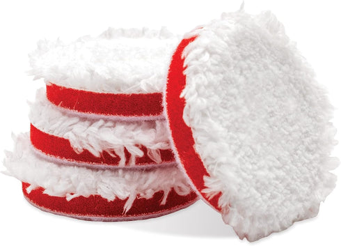 Griot's Garage BOSS 2” Microfiber Pads for Car Polishing and Detailing, Buffing Pads for Moderate and Severe Scratch Removal, Set of 4...