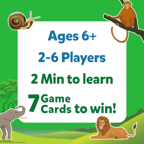 Skillmatics Card Game - Guess in 10 Animal Planet, Perfect for Boys, Girls, Kids, and Families Who Love Toys, Board Games, Gifts for Ages 6, 7, 8,...