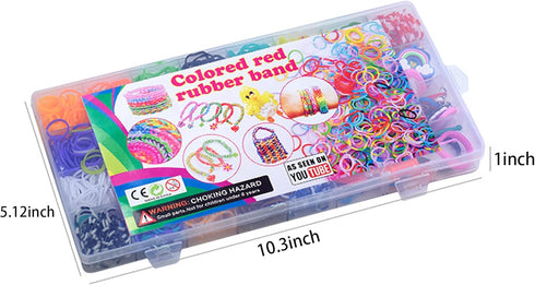 Loom Bracelet Making Set, Rubber Bands Bracelet Kit for Kids, Refill Kit for Girls & Boys, Friendship Bracelets Maker kit Jewelry Making...