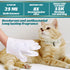 Pet Rinse Free Grooming Gloves, 10Pcs Pet Wipes for Dogs & Cats Wash Free Gloves, Cleansing Grooming with Plant Extract No Rinse Thick Extra Puppy...