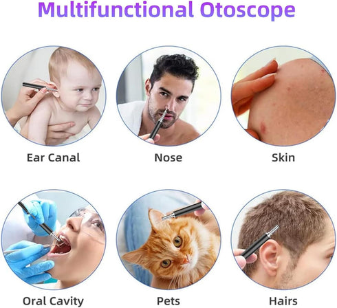 Ear Wax Removal - Earwax Remover Tool with 10 Pcs Ear Set - Ear Cleaner with Camera 1269P - Earwax Removal Kit with Light - Ear Cleaning Kit for i...