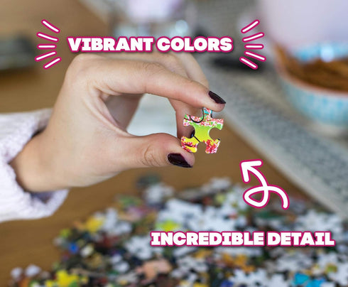 Toynk Noah's Ark Animal Puzzle for Adults and Kids | Difficult 1000 Piece Jigsaw Puzzle Toy | Fun Quarantine Gifts | Interactive Brain Teaser for ...