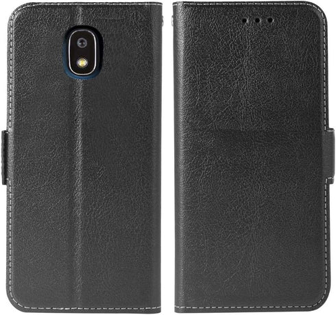 Phone Case for Samsung Galaxy J7 Star J 7 Crown 7J Refine 2018 J7V V 2nd Gen Folio Flip Wallet Case,PU Leather Credit Card Holder Slots Full Body ...