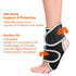 2 Pack Ankle Brace - Adjustable Compression Wrap for Men & Women, Support for Plantar Fasciitis, Tendinitis, Sprain, Breathable, One Size...