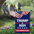 Donald Trump 2024 Flag,Take America Back Flag, Double Sided 12 x 18 Inch unique seasonal flag, Perfect for patio, porch, lawn or garden Decoration...