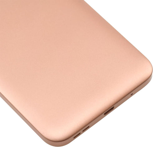 Gold Plastic Back Panel Cover Replacement for Nokia 2.3 with Volume Button Power Button Rear Camera Frame Rear Camera's Lens and Installation Inst...