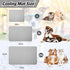 Pet Dog Cooling Bed Mats,Self Cooling Pet Dog Cool Mat Pads for Dogs Cats Indoor and Outdoor (Grey, X-Large)...