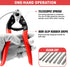 Sanuke Cable Cutter Wire Rope Heavy Duty up to 5/32" Stainless Steel Aircraft for Deck Railing Metal Fence Bicycle Brake Cutter with 6Pcs Crimping...