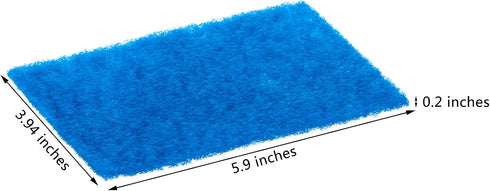 Jetec Scrub Pads Scouring Pads Sponge Dish Scrubber Scouring Pads Cleaning Non Scratch Pads for Kitchen Scrubbers Dishes Cleaning (Blue, 100 Piece...