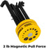 Fireball Magnetic Hex Key Holder (Imperial + Metric) (Holder Only) (Standard - Plastic), Magnetic Base, Tool...