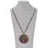 HUNO Tree of Life Pendant Necklace Long Leather Chain Statement Wooden Necklace for Women Vintage Wood Jewelry...