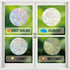 36 Pcs Anti-Collision Window Decals, Rainbow Stickers Circle Window Clings -to Save Birds from Window Collisions,Non Adhesive Prismatic Vinyl Wind...