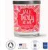 30th Birthday Candles for Her, Women, Sister Bestie - Talk Thirty to Me, 30th Birthday Candles Gifts for Women, 100% Soy Wax, Made in USA...