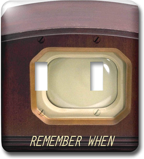 3dRose lsp_33175_2 Retro Tv Toggle Switch, Multicolor...