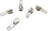 Zipper Repair Kit Solution Metal YKK Assorted Aluminum Slider Easy Container Storage Sets of #3, #4.5, #5, and #10 Include #3, #4.5, #5 and #10 To...