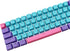 Owpkeenthy WHYSP PBT Keycaps 60% for 60 Percent Keyboard OEM Profile Backlit Key Cap Replacement 6.25U Space Bar...