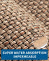 Kitchen Rugs and Mats Non Skid Washable, Absorbent Runner Rugs for Kitchen, Front of Sink, Kitchen Mats for Floor (Beige, 20"x32")...