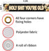 Holy Shit You’re Old Large Banner, Funny Birthday Banner, Happy Birthday Lawn Sign Porch Sign for 30th 40th 50h 60th 70th 80th 90th Birthday Party...