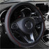 Leather Steering Wheel Cover,Anti Slip Car Steering Wheel Cover for Car Decorations & Steering Wheel Protections,Universal 15Inch Wheel Cover Car ...