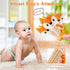 Baby Rattles 0-6 Months?Baby Soft Rattles Shaker?Hand Grab Sensory Shaker,Teething Toys for Babies 6-12 months?Sensory Plush Animal Toys for 0 3 6...