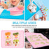 Non-Slip Silicone Placemats for Children, Large Silicone Sheets for Crafts Resin Jewelry Casting Molds Mat, Multi-Purpose Placemat, 2 Pack, Baby P...