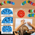 18PCS Math Fact Fidget Spinners,Learn Math Fact Fidget Spinners,Educational Stress-Relieving Toys Suitable for Children Addition, Subtraction, Mul...