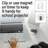 Taylor Digital Timer Counts Up and Down for School, Learning, Projects, and Kitchen Tasks...