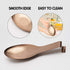 Stainless Steel Rose Gold Spoon Rest for Kitchen Counter Cooking Utensil Rest Spoon Ladle Holder for Stove Top Rust Resistant Large Size Spatula R...